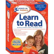 Hooked on Phonics Learn to Read - Levels 1&2 Complete : Early Emergent Readers (Pre-K | Ages 3-4)